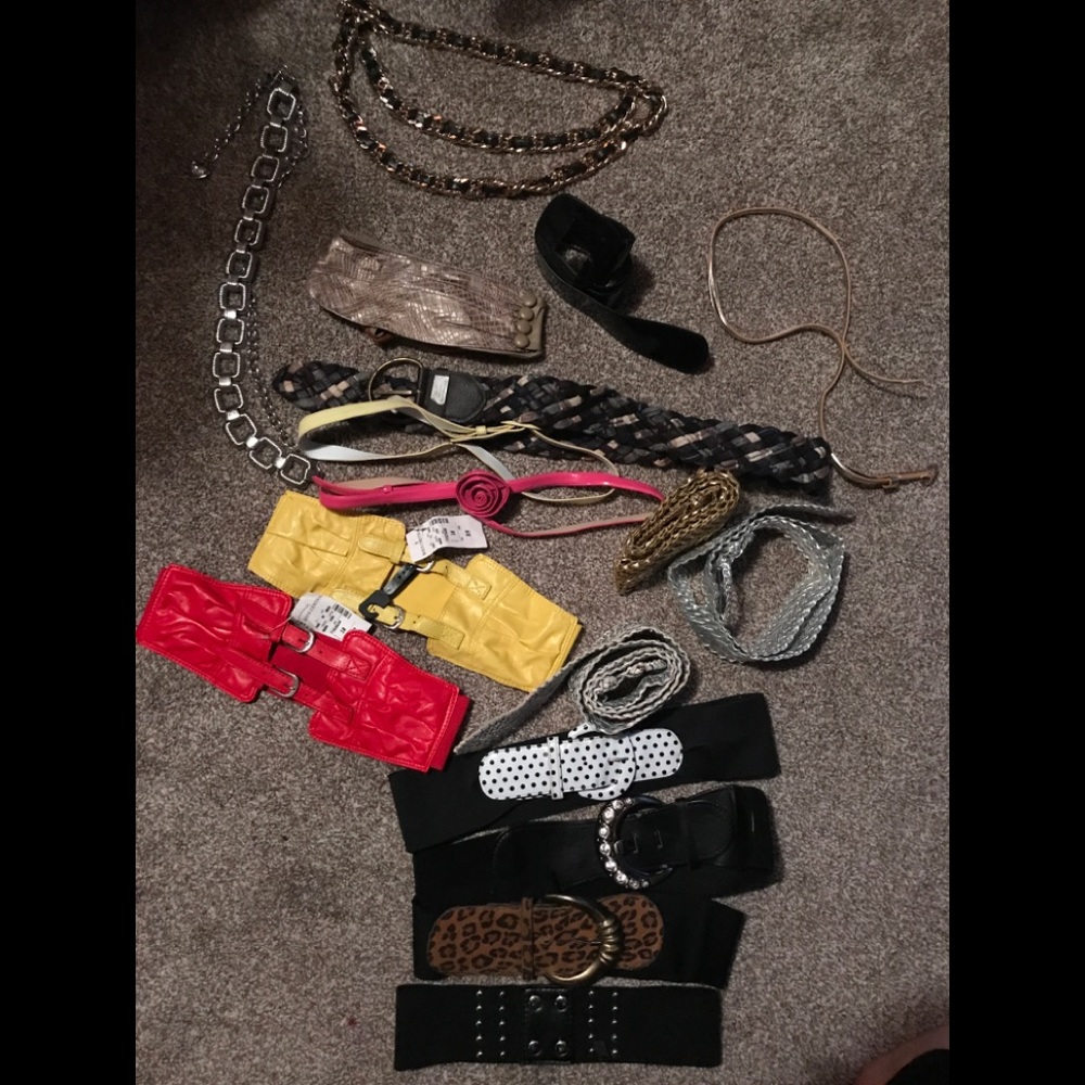 Misc fashion belts